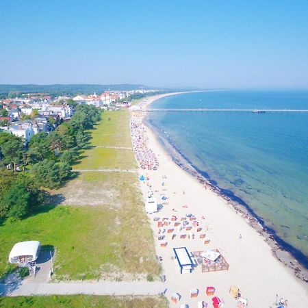 Aparthotel Ostsee Fewo 26 Balkon, Meerblick, Strand Binz Dış mekan fotoğraf