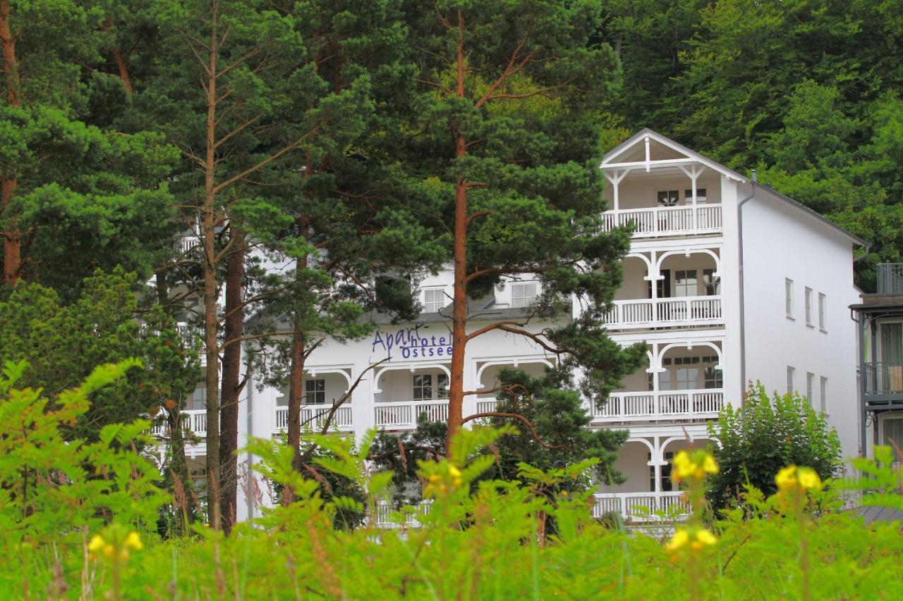 Aparthotel Ostsee Fewo 26 Balkon, Meerblick, Strand Binz Dış mekan fotoğraf