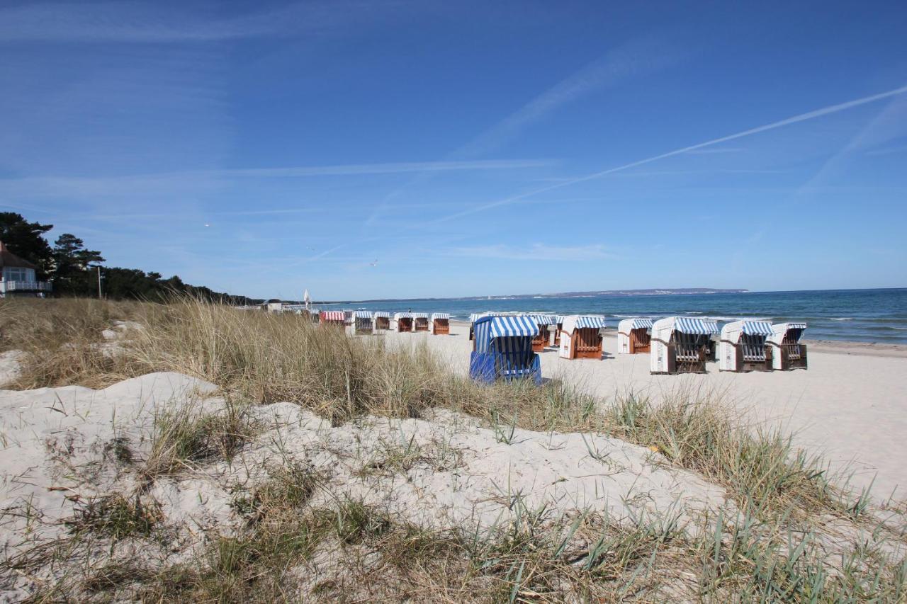Aparthotel Ostsee Fewo 26 Balkon, Meerblick, Strand Binz Dış mekan fotoğraf