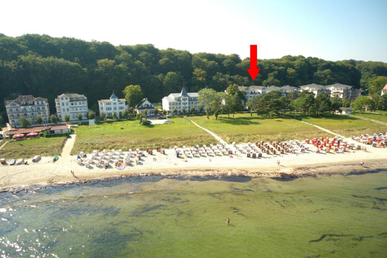 Aparthotel Ostsee Fewo 26 Balkon, Meerblick, Strand Binz Dış mekan fotoğraf